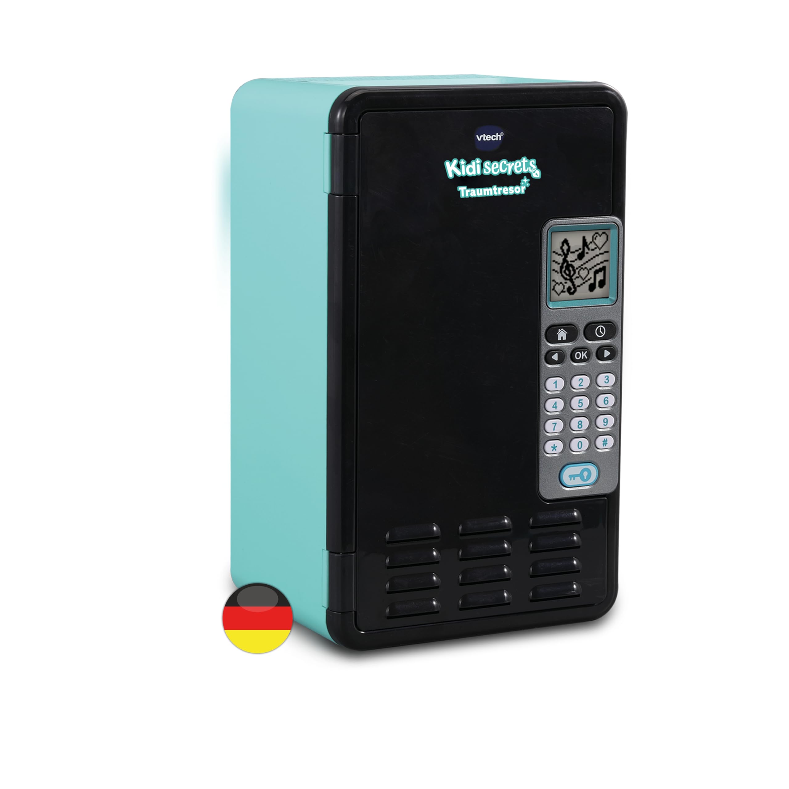 VTech Kidisecrets Traumtresor - Zahlencode Kindersafe mit 6 Spielen