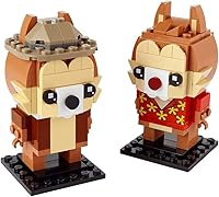 Vista 1 de LEGO BrickHeadz Chip y Dale, juego de construcción para niños, niños y niñas, a partir de 10 años (226 piezas)