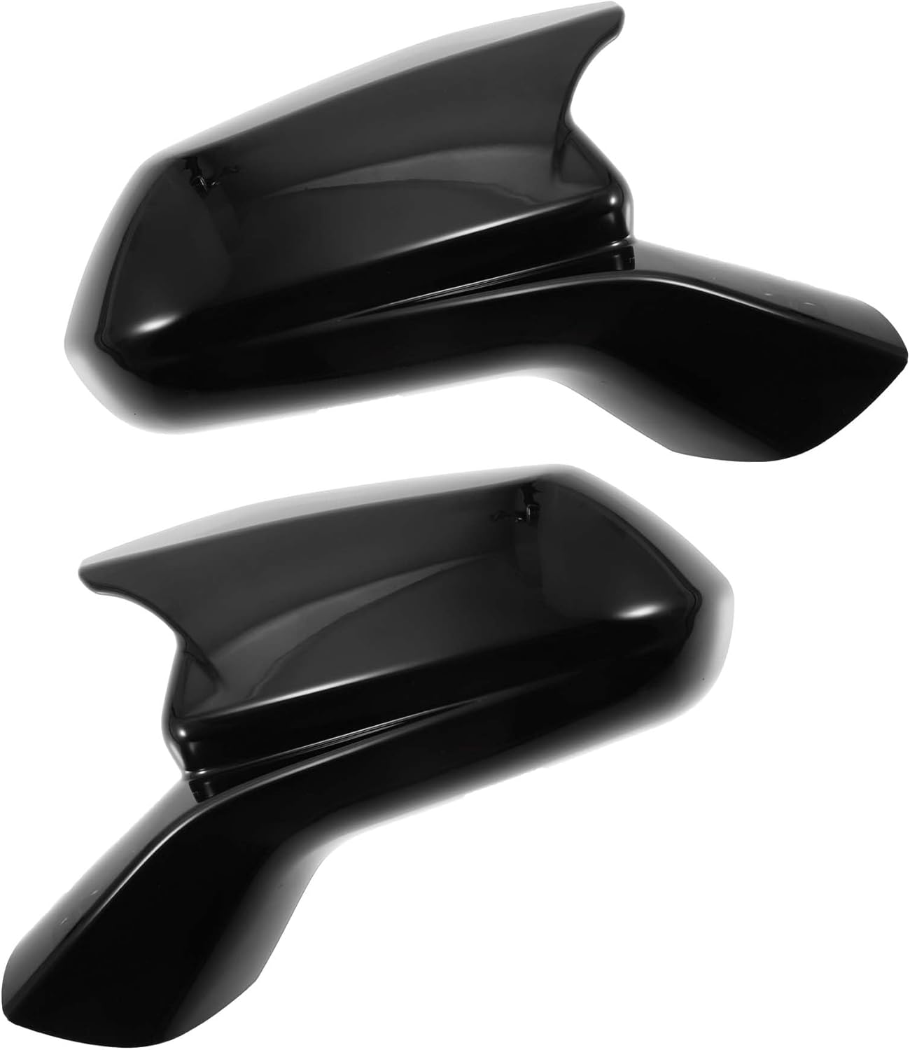 for Chevrolet Camaro 2016-2023 Driver Passenger Side Mirror Covers Cap Overlay Rearview Mirror Guard Covers Black 1 Pair