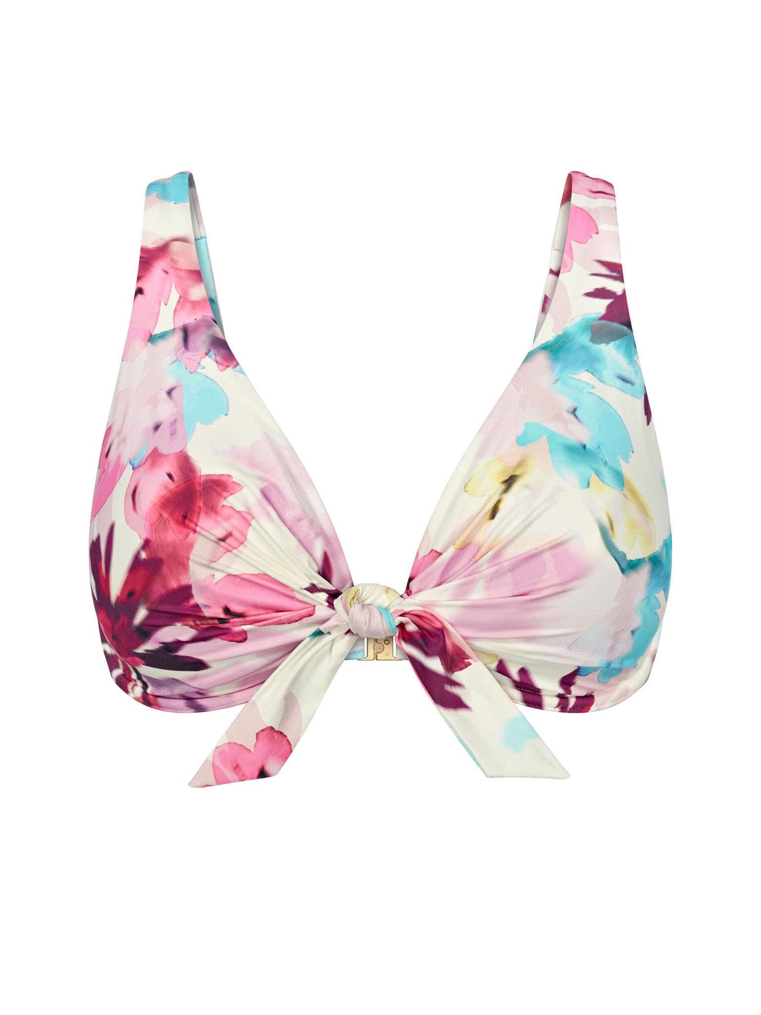 Triumph Women's Summer Fleur W Bikini top, Pink-Dark Combination, 8