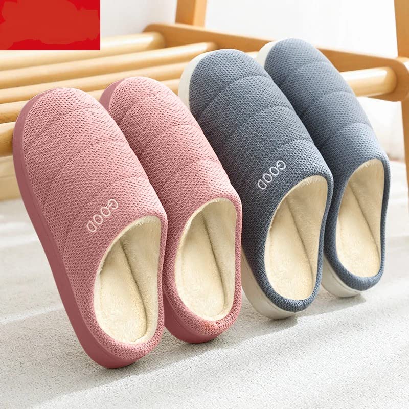 DRUNKEN Slipper For Women's Flip Flops Winter Slides Home Open Toe Non Slip