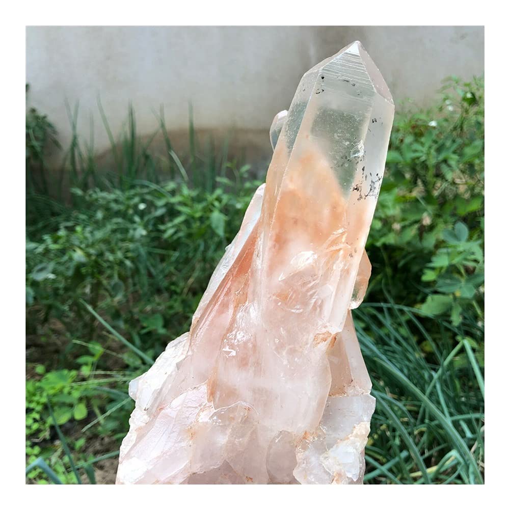 ホワイトクリスタルクラスター　原石 Amazon.co.jp: 天然水晶の原石 ナチュラル ホワイト ファントム