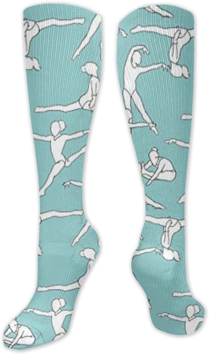 YUI Gymnastics Gymnasts Unisex Socks, High Knee Comfort Socks, More Custom Styles