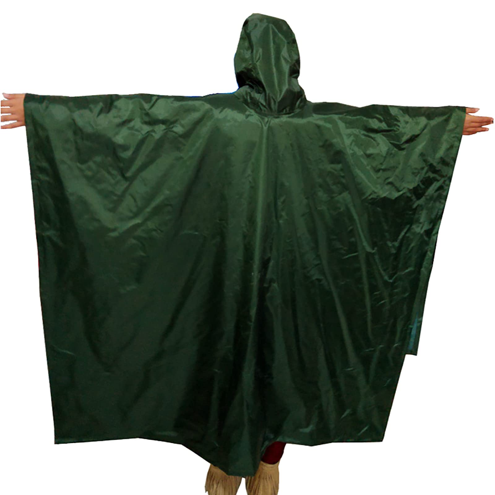 Poncho de Pluie Multifonctionnel 3 en 1 Imperméable pour Vélo Randonnée Camping Activités de Plein Air