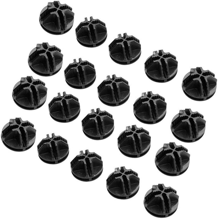 STRUM 20 PCS Wire Cube Connectors For Cube Storage Shelves and Modular Organizer Clasp For DIY Storage Cabinet