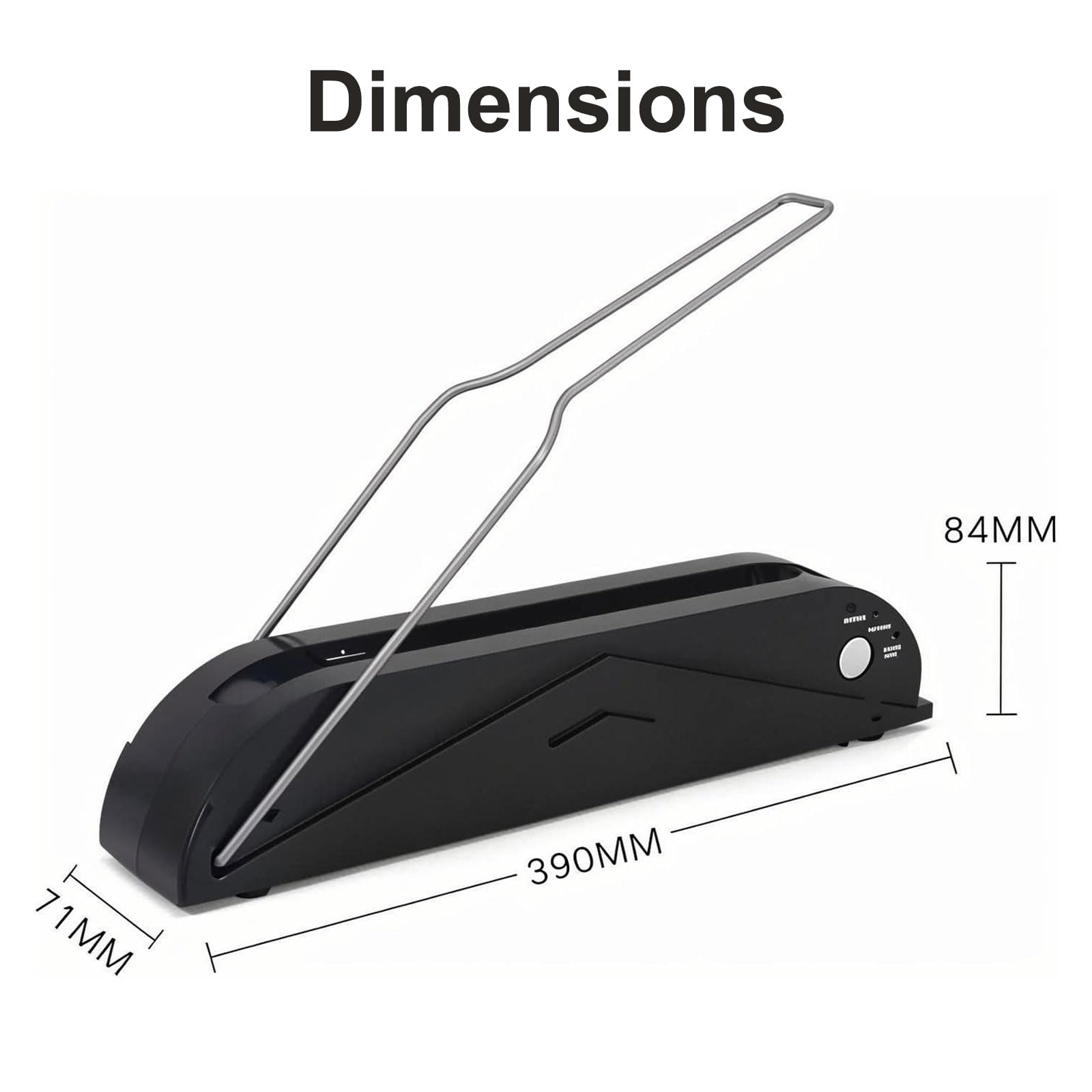 Carpeta térmica con máquina de encuadernación termofusible, grosor máximo de 20 mm, encuadernación rápida en 1 minuto, base antideslizante para álbumes de fotos, informes, encuadernación de documentos