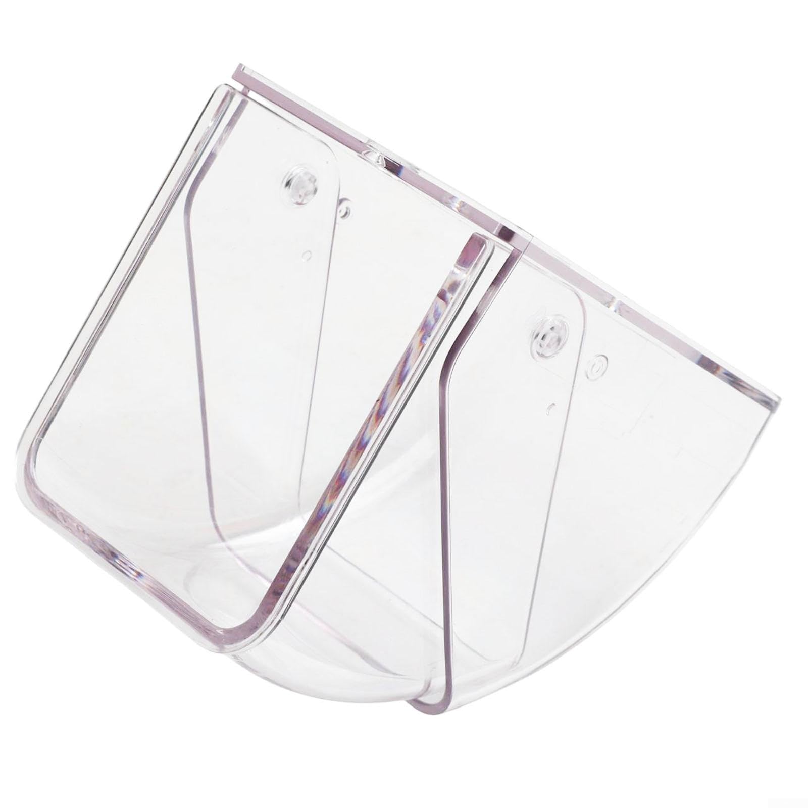 Caja impermeable transparente de la cubierta del timbre de la PC para la protección del timbre inalámbrico al aire libre (1pcs)