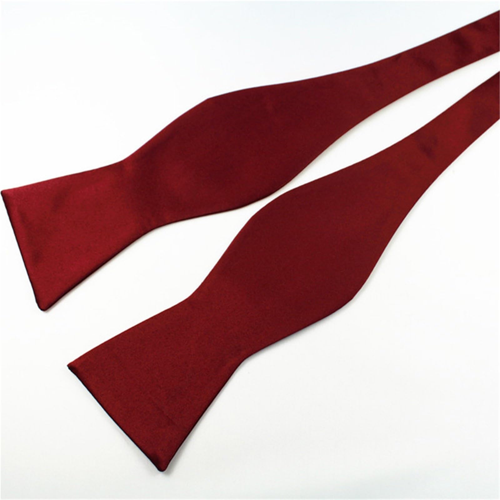 Papillon da annodare uomo in tinta unita alla moda regolabile sposa for accessori