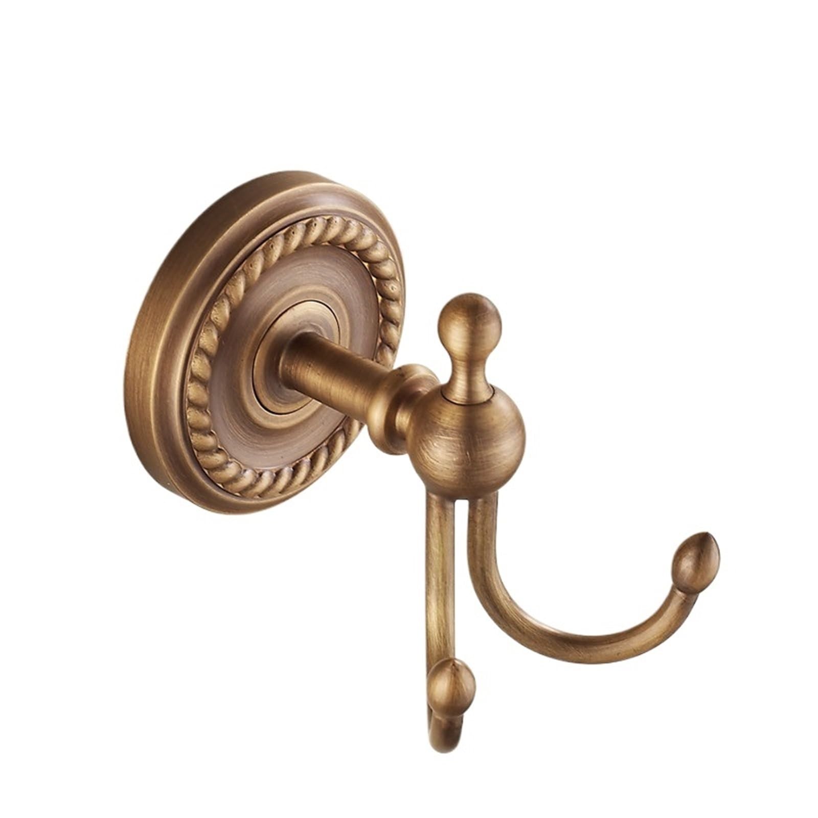 Robe Haken Antike Messing Kleiderhaken Kleidung Handtuch Kleiderbügel Lagerung Tür Wand Badezimmer Zubehör Bad Rack Für Badezimmer