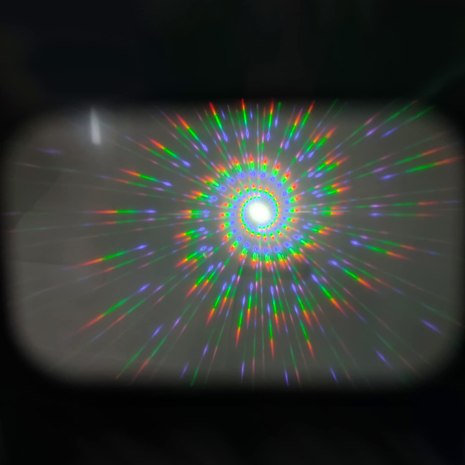 PsyKim 25 Packs Spiral Diffraction Glasses,3D Spiral Diffraction Glasses for Lights/Fireworks Displays/Holiday Lights/Club/Concert Lights/Party - Image 4