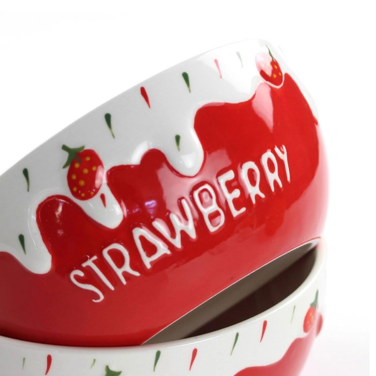 Cuencos De Aperitivo Cuenco De Frutas Cerámica Fresas Diseño Plato De Caramelos Cocina Moderna Decoración Para Fruta Postres