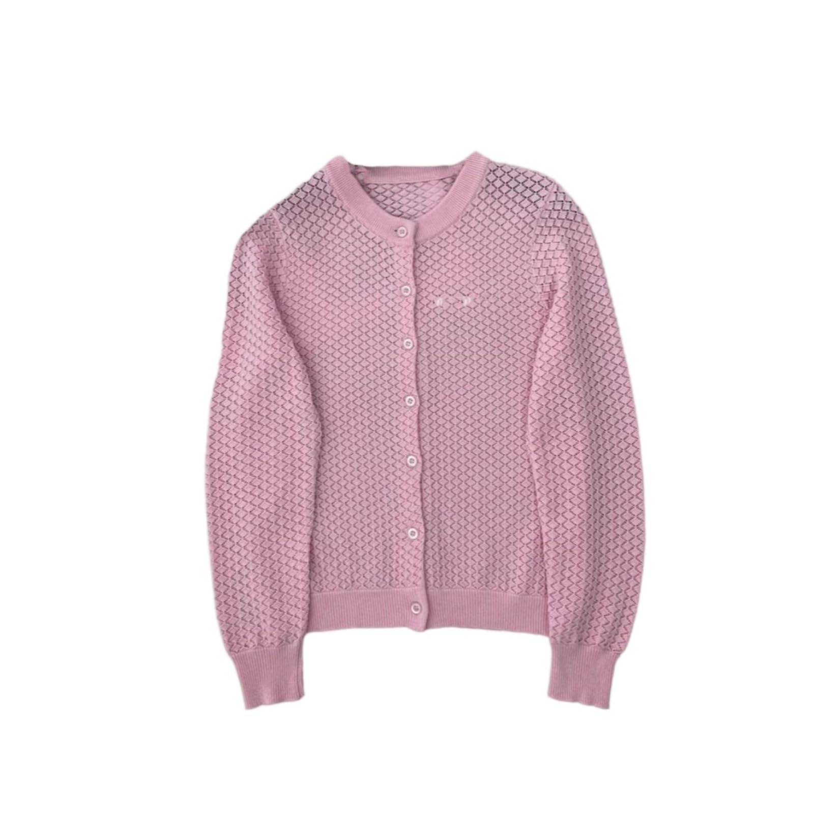 HJDMO Cardigan da donna autunno 2026 girocollo lettera uncinetto lana fine maglia vestibilità regolare