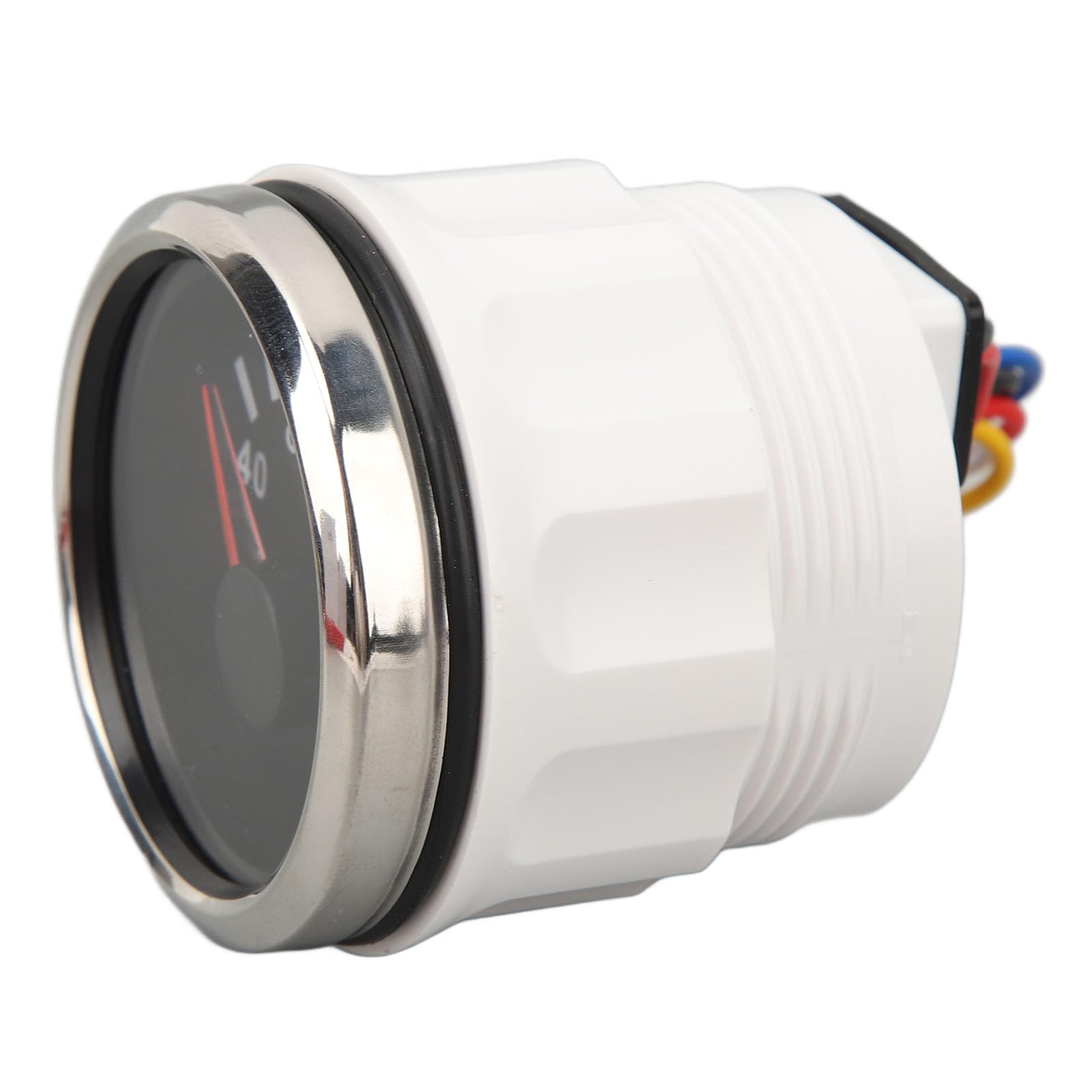 Indicatore della Temperatura Dell'acqua, 52MM da 40 a 120 °C Termometro con Puntatore DC9 a 32V con Retroilluminazione per Camper Yacht Barche da Pesca Navi (Quadrante nero