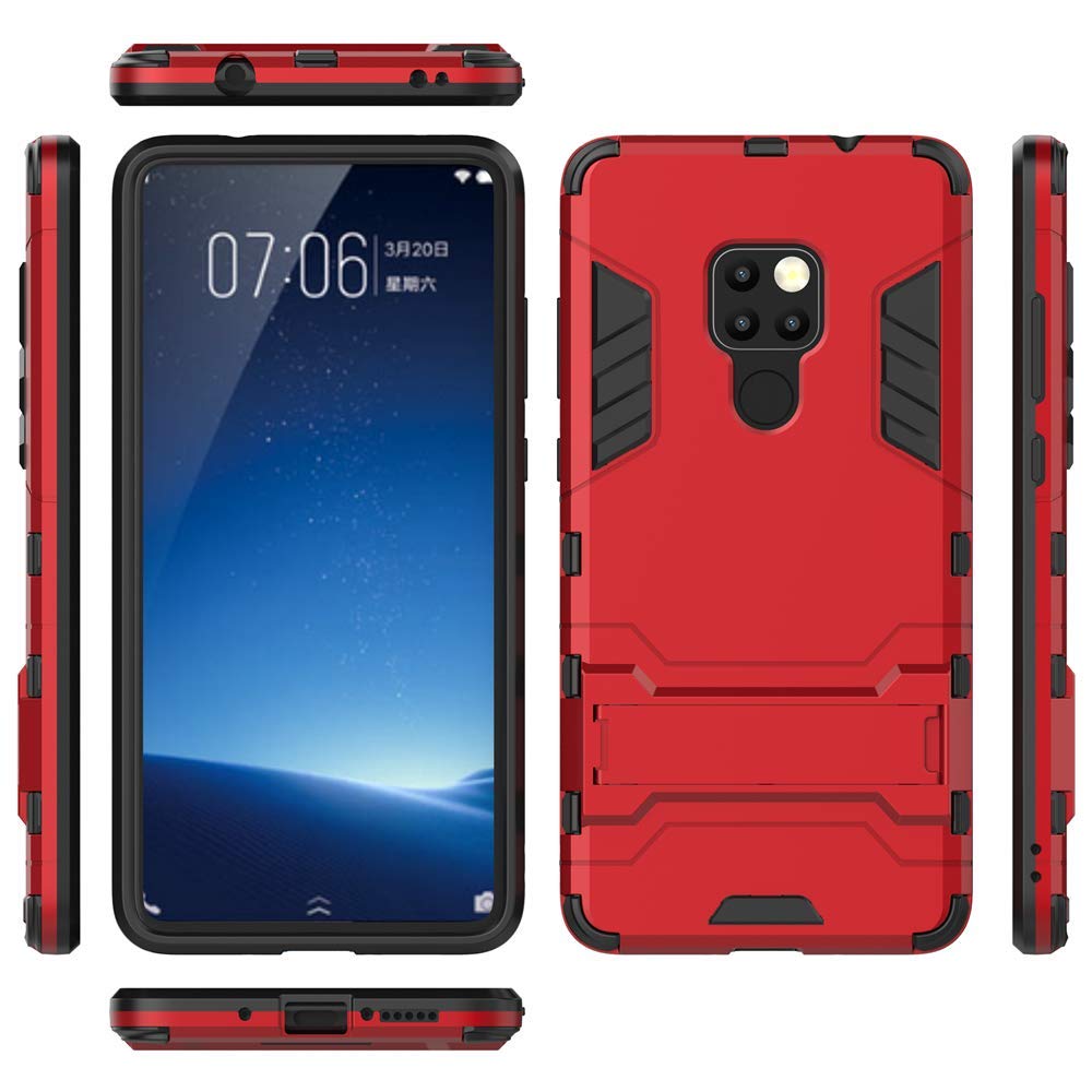 CHcase Huawei Honor 8X Custodia, 2 in 1 Armour Stile Resistente Hybrid Dual Layer Armatura Defender PC + TPU Custodie Case Cover con Supporto Magnetico per Auto per Huawei Honor 8X -all