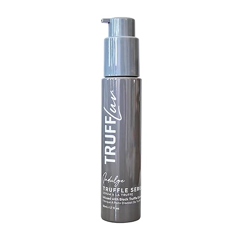 TruffLuv  Suero de trufa Indulge Collection. Infundido con extracto de trufa negra, suero hidratante para el cabello, suaviza el encrespamiento,