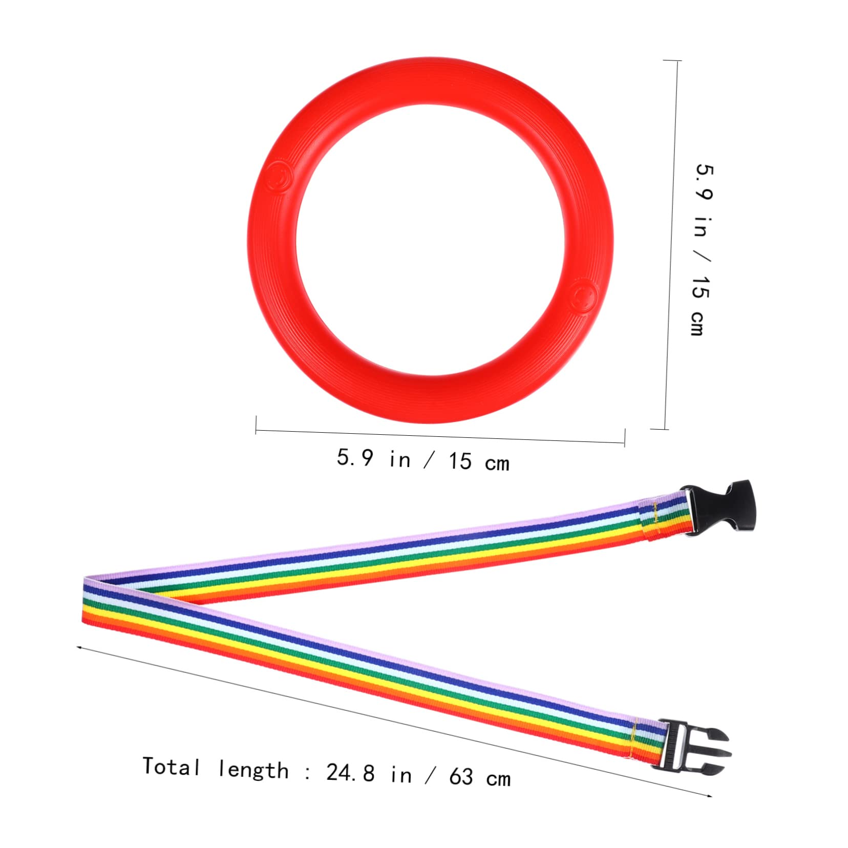INOOMP Set 12 Unità di Guinzagli da Polso per Piccoli con Manici Colorati, Corda di Sicurezza per Età 2-6 Anni, Imbracatura per Guinzaglio per Scuola Materna e Passeggiate