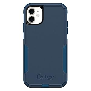 OtterBox iPhone 11 Commuter Series Case - BESPOKE WAY (BLAZER BLUE/STORMY SEAS BLUE), slim & tough, pocket-friendly, with port protection