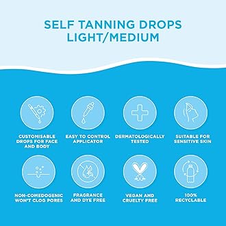 Bondi Sands Self Tan Drops - Light/Medium 30mL