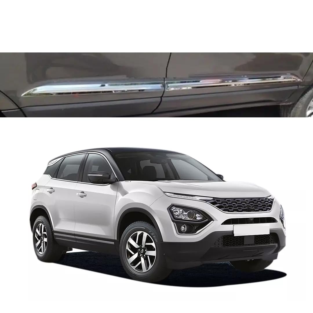 DriveStylish Car Door Body Side Beading/Molding/Cladding for Tata Harrier Set of 04
