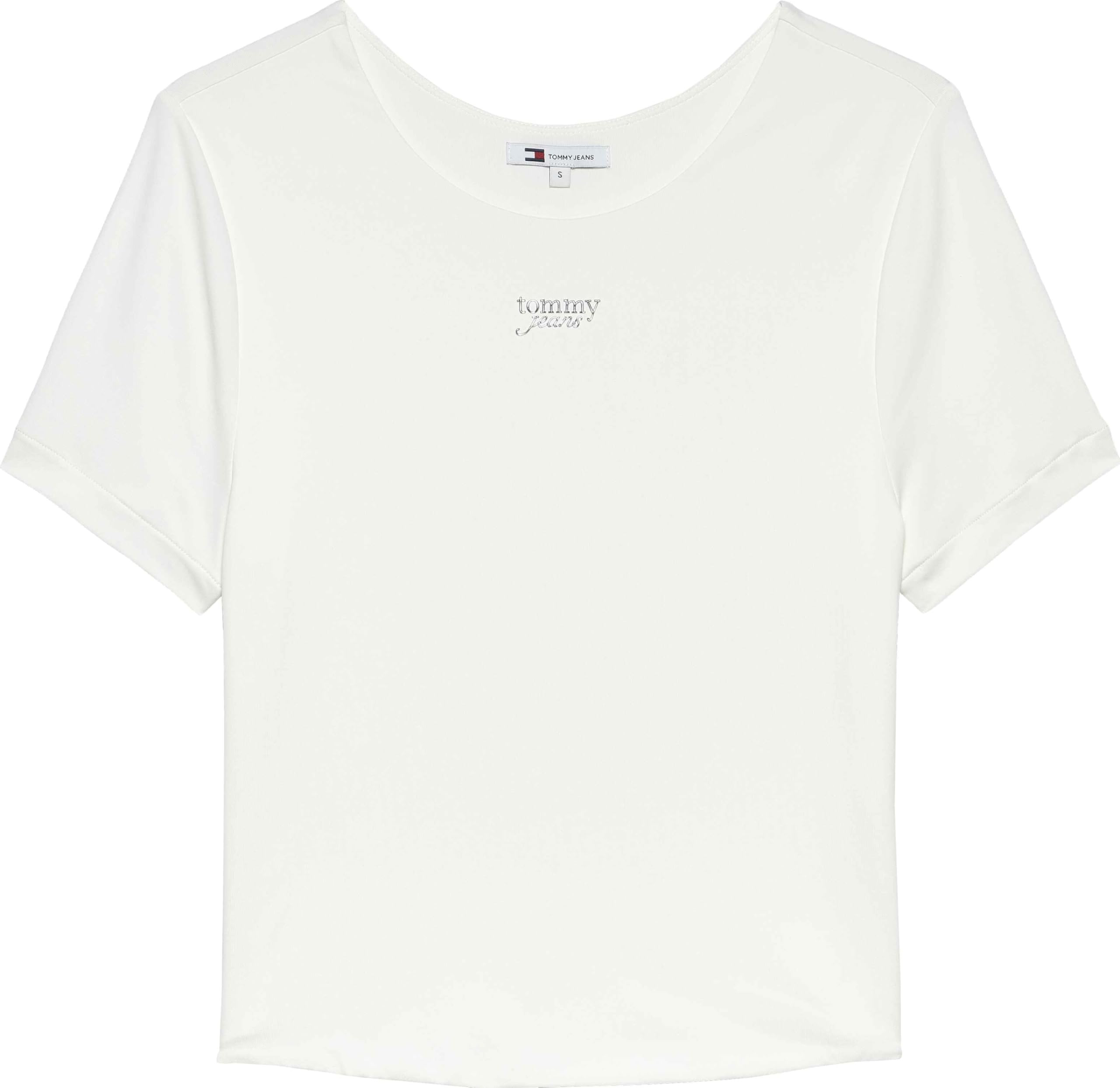 TJW SLIM SH SILVER SCRIPT TEE T-shirt Kadın