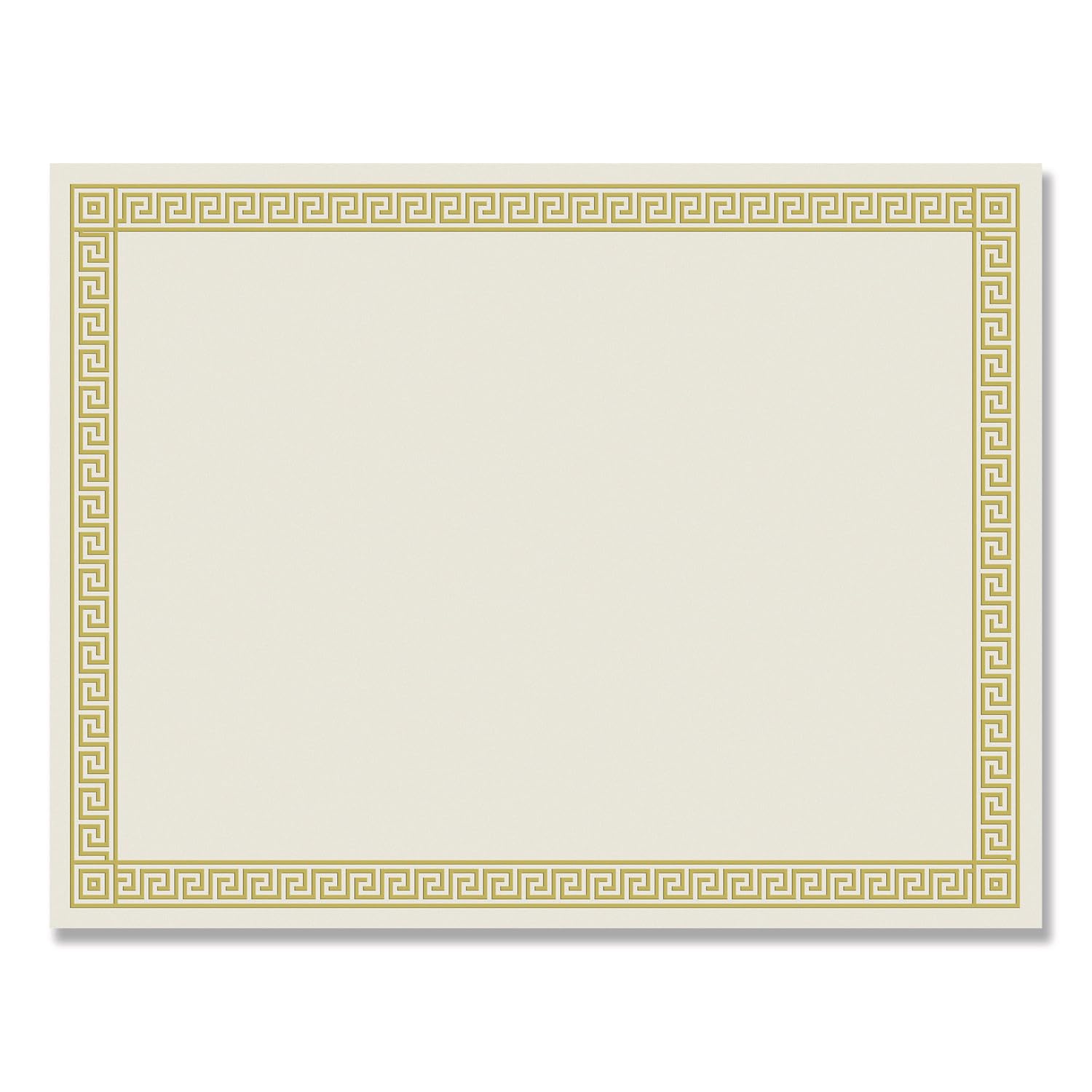 Great Papers. Channel Border foil certificate, 12 count, 21,6 x 27,9 cm (963070)