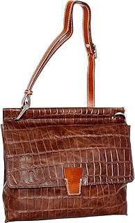 Francesca Leather Crossbody (Walnut)