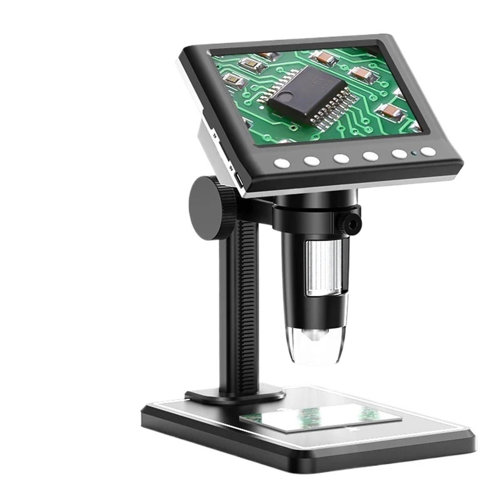 Digitales Mikroskop. 4,3-Zoll LCD-Digitalmikroskop 1000X USB-Mikroskop Tragbar