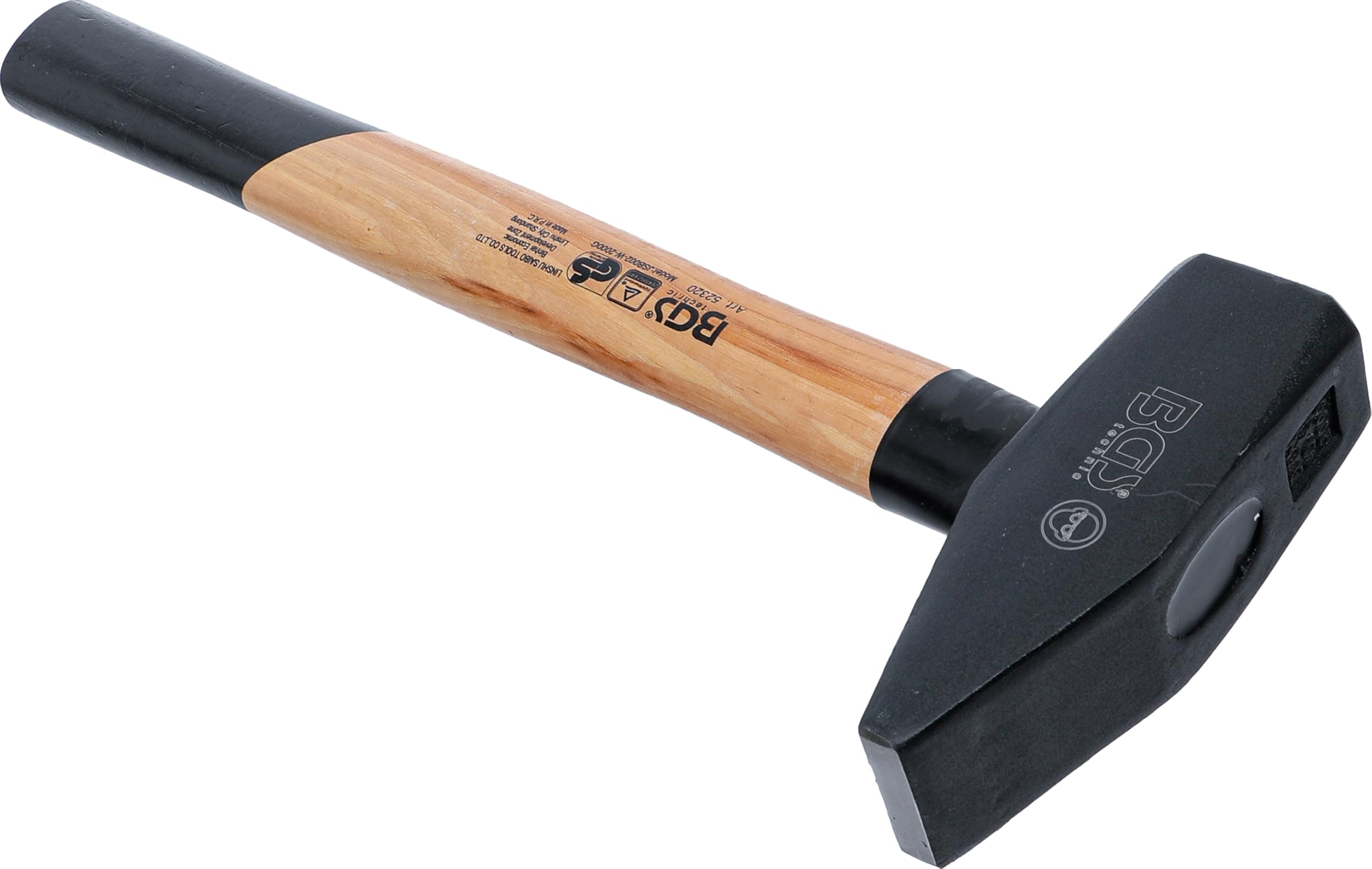 BGS 52320 | Schlosserhammer | Hickory-Stiel | DIN 1041 | 2000 g