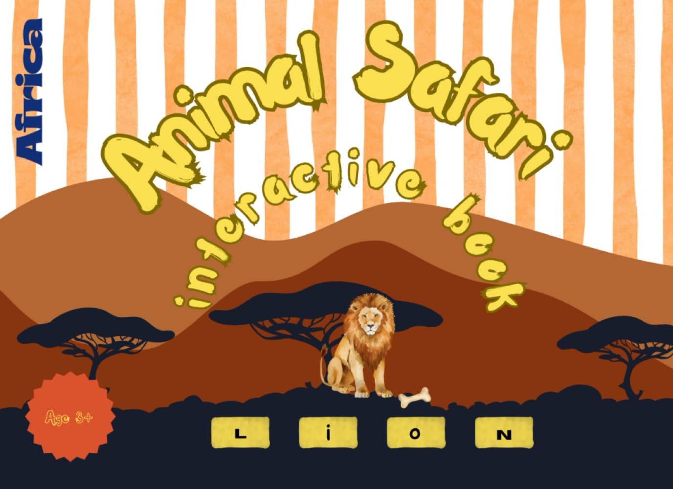 Africa - Animal Safari: Interactive Book