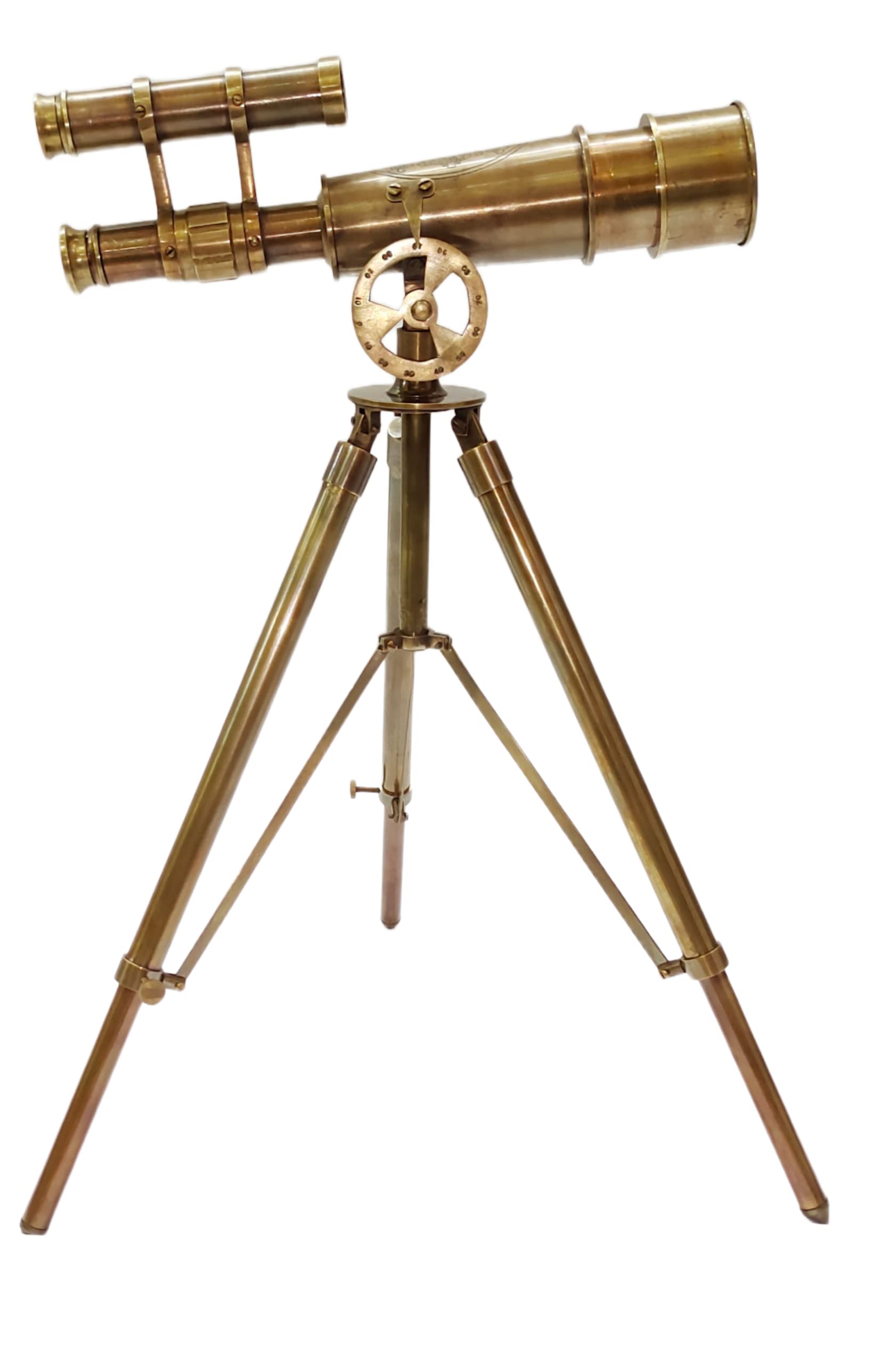 Decorative Table Telescope Vintage Marine Gift Collectible Brass Antique Nautical Decor Antique Finish Desk Kids Theme telescopes