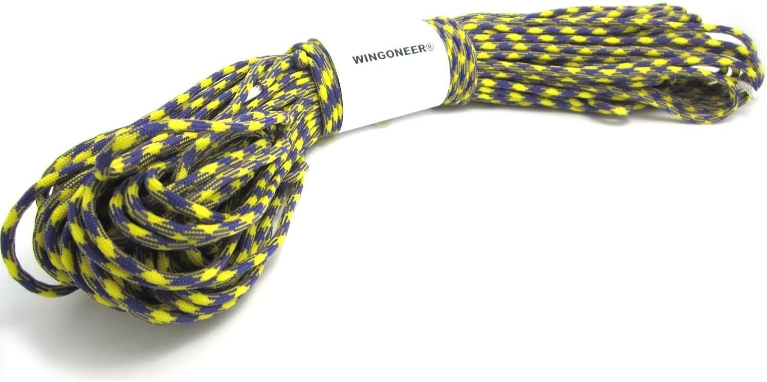 WINGONEER 550 Paracord Mil Spec Type III 7 Strand Parachute Cord 100 Feet — view 25