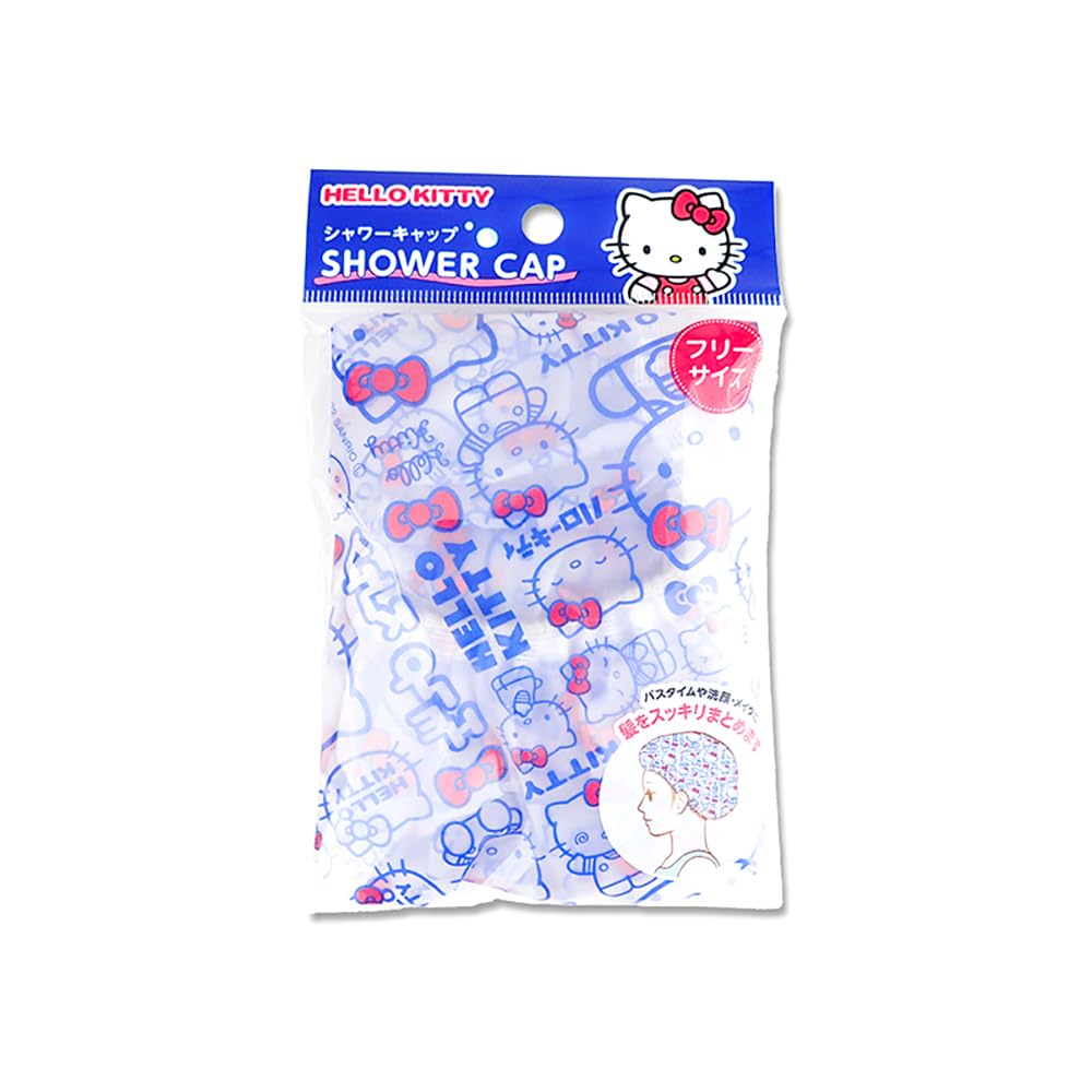 Amazon | Friend SANRIO ハローキティ シャワーキャップ 伸縮性 再利用