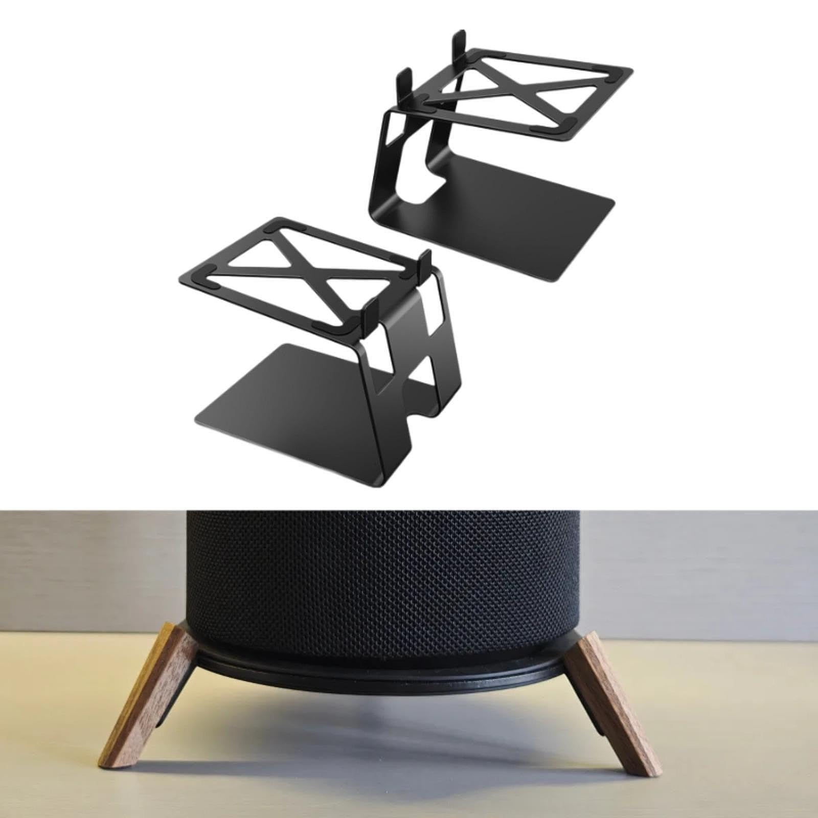 Soporte para Altavoces De Escritorio De Metal con Base,Estilo C