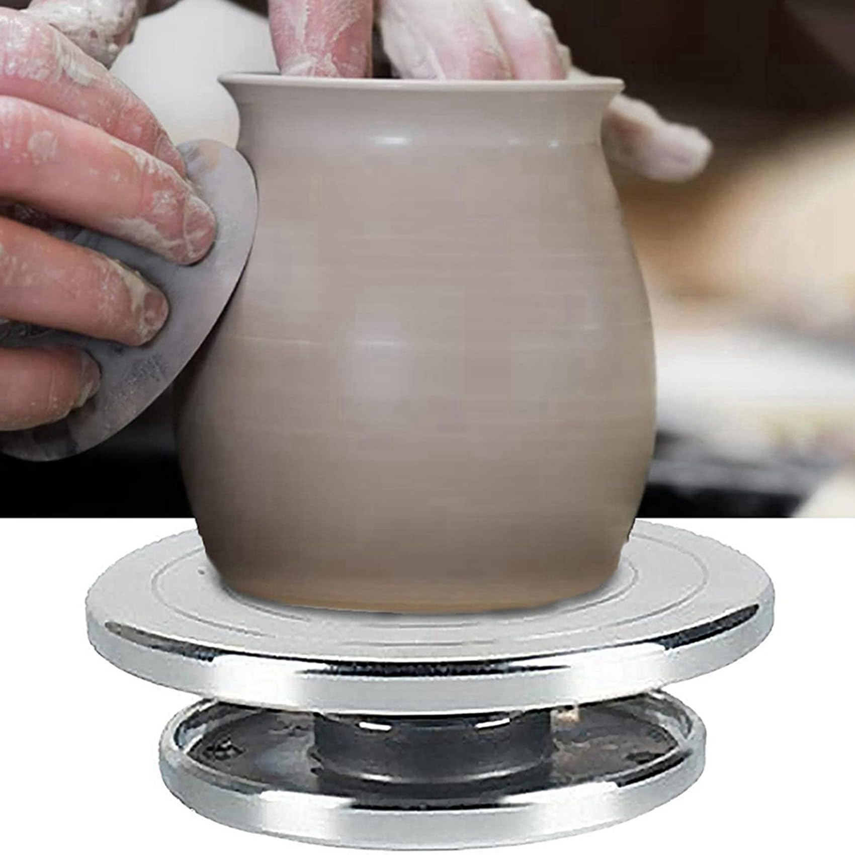 Giradischi per pittura e modellismo, 15 cm, in metallo