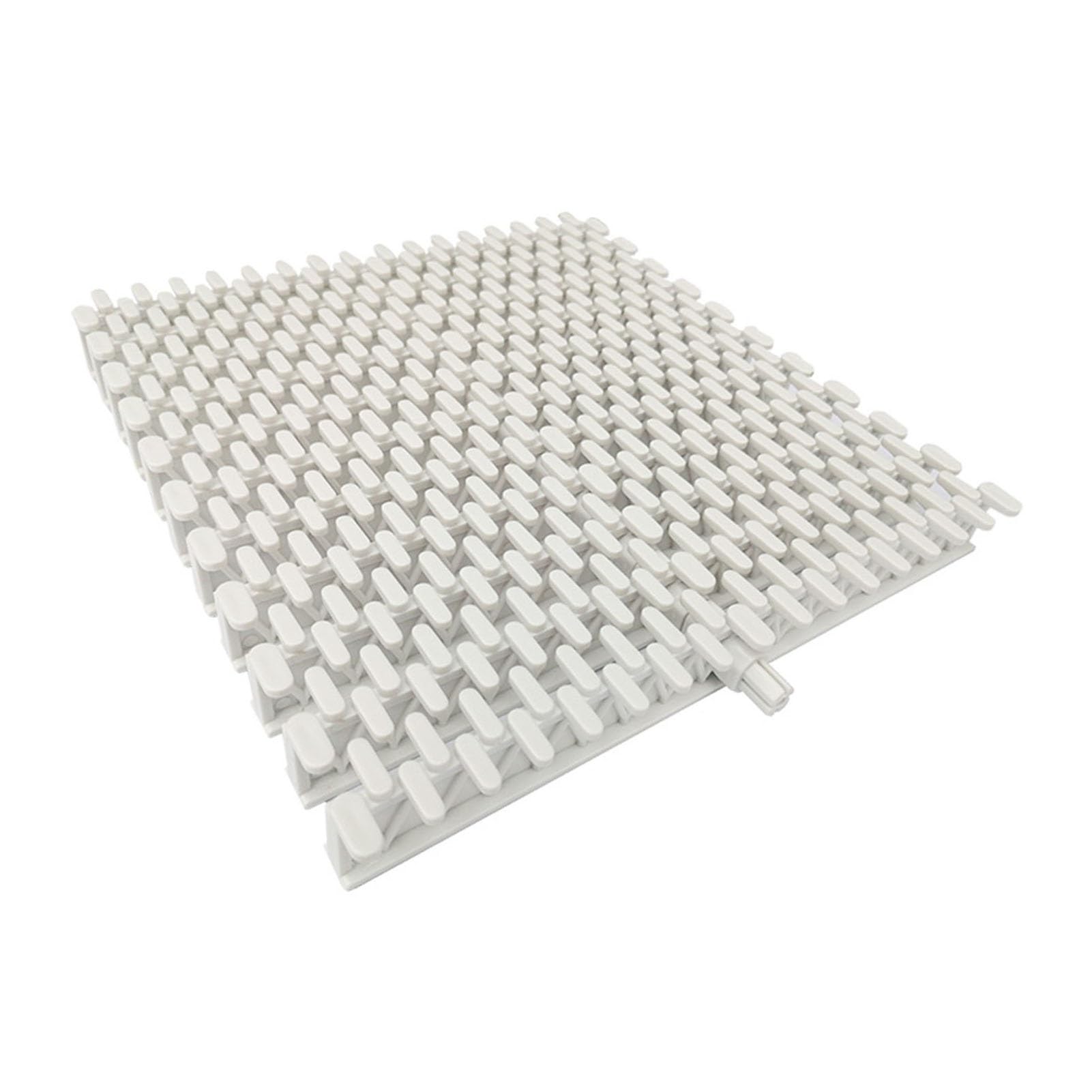 Generico 10 Griglie di Scarico per Piscina - Griglia di troppopieno in plastica PP Resistente, 18x100 cm, per coperture di Scarico di Piscine Interne/Esterne, griglia di drenaggio efficiente per Il f