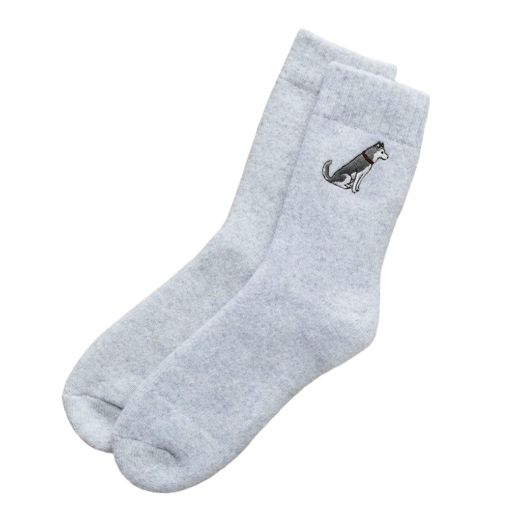 Sweet William Designs Husky Dog Walking Socks