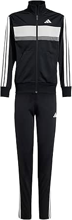 adidas Unisex Kids Essentials 3-Streifen Tiberio Trainingsanzug