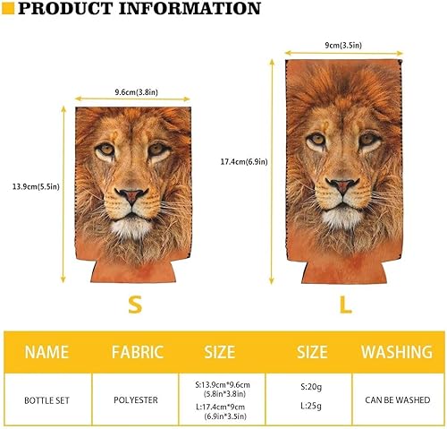 Miniatura 6 de Slim Can Coozies - Fundas de neopreno para latas de cerveza de 12 onzas, fundas cortas para enfriar latas, paquete de 2, diseño de estrella de mar