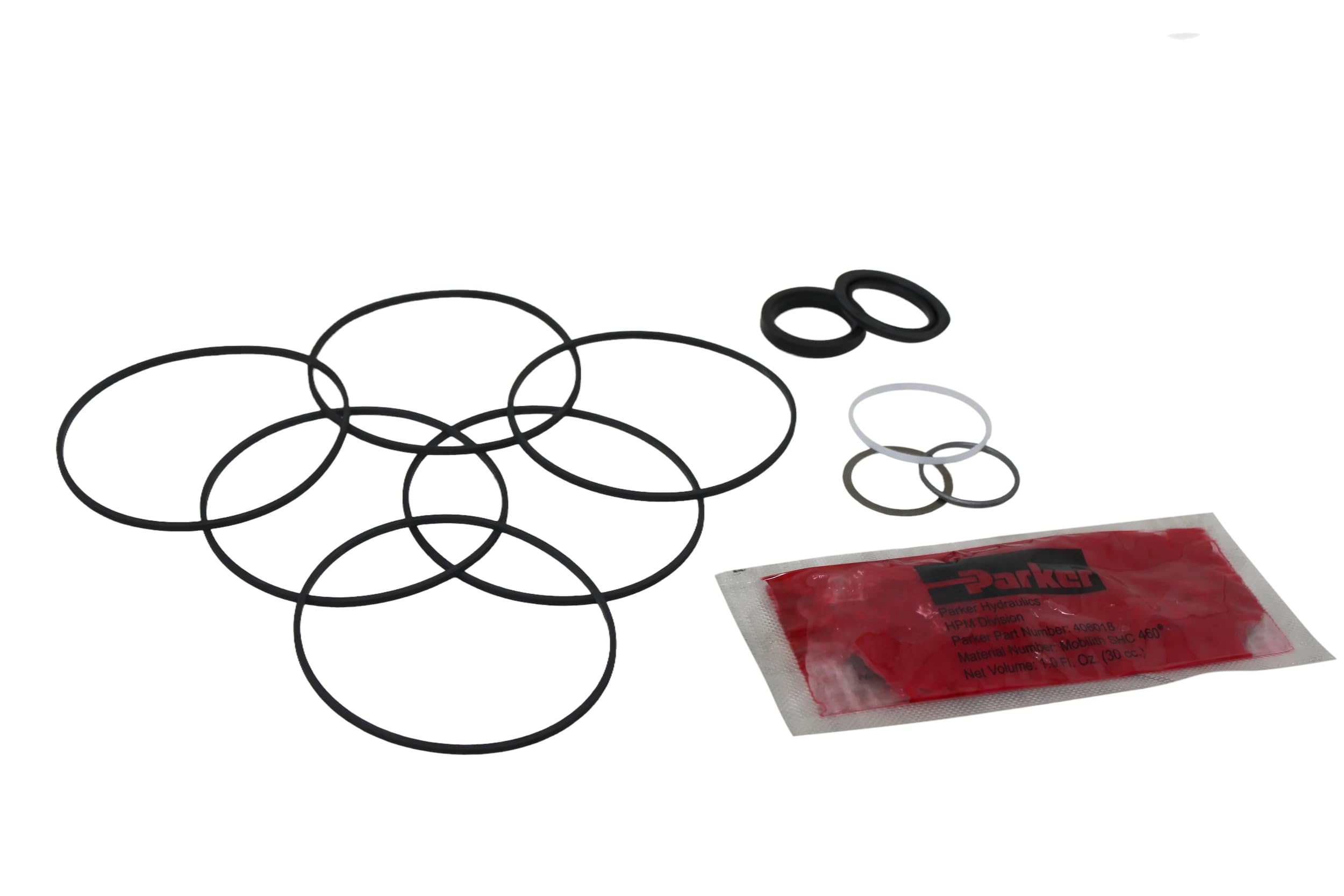 Aztec Hydraulics Replacement - Compatible with Seal Kit for Parker TE0195US250AAMU - Hydraulic Motor