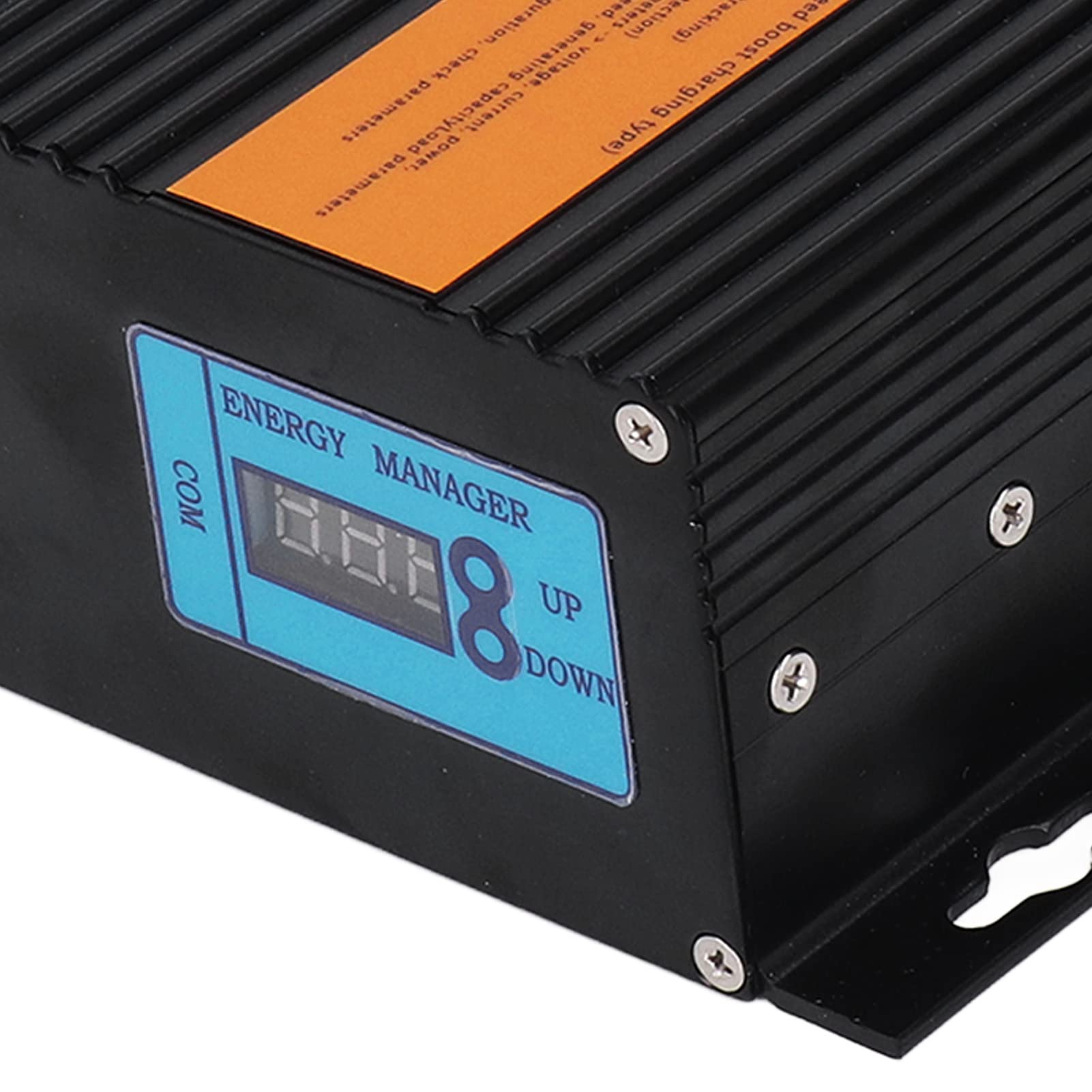 Controlador de Carga Híbrido Solar Eólico Regulador de Carga MPPT de Aleación de Aluminio 12 V 100 W PV 200 W Energía Eólica para de Viento Solar Fuera de la Red RV Cabina de Barco (300W)