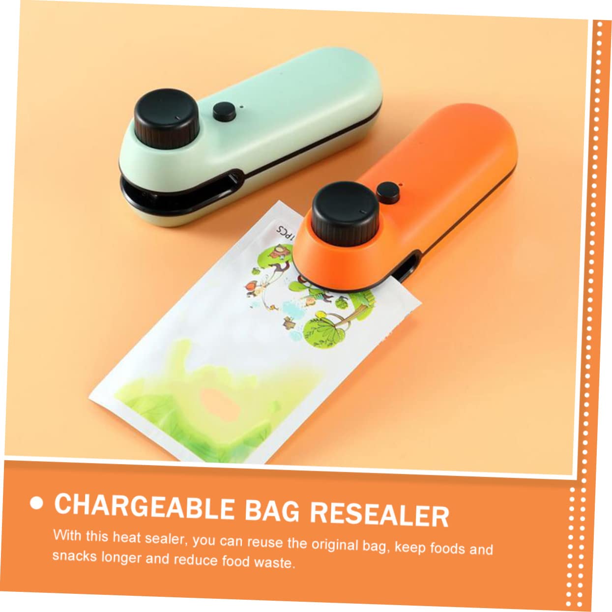 CIYODO Travel Bag Sealer Compact and Portable Food Sealer Machine Easy Technology