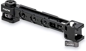 Tilta Monitor Mounting Bracket Compatible with DJI RS2, RS4, RS5 | NATO Mount | 1/4"-20 Monitor Support