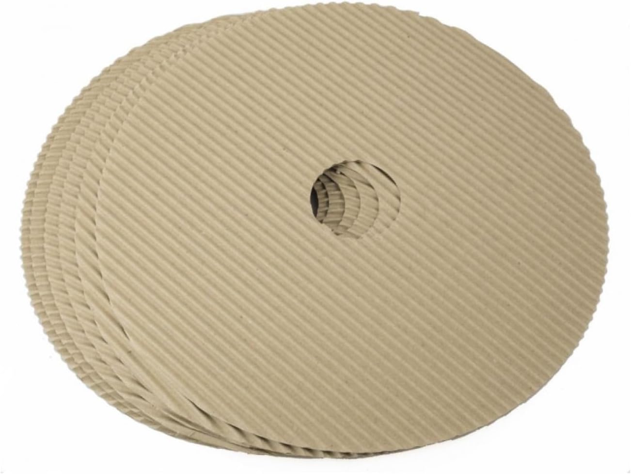 Corrugated Cardboard Hatching Mat for Maxi Egg Incubators, Textured Disposable Hatch Floor Covering to Improve Chick Surface Grip, Easier Cleaning, Pack of 6 Mats