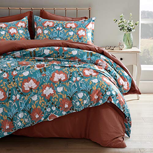 Get Bed Ready Vintage Damask Ornate Scroll Medallion Luxury Duvet