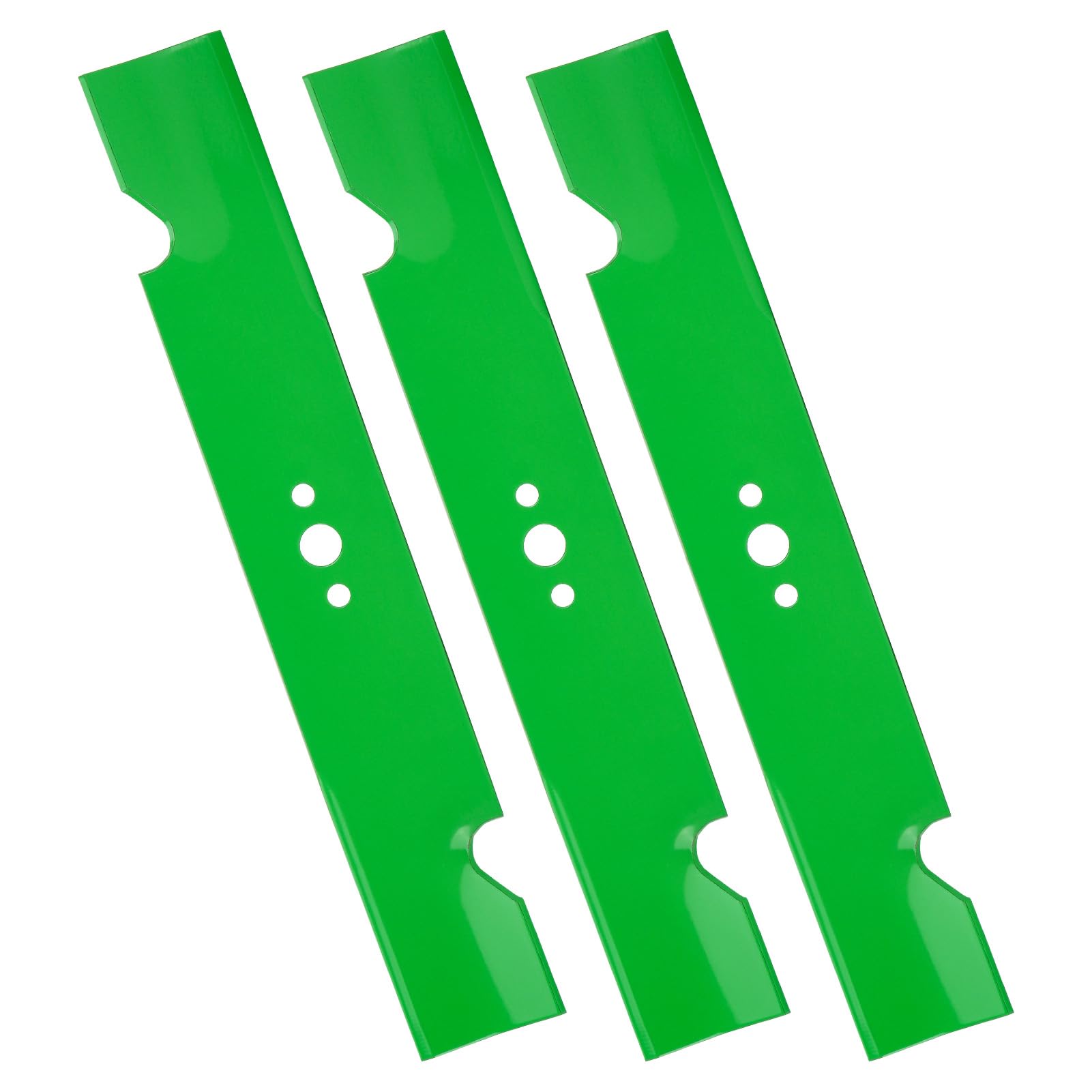 Magorfas Lawn Mower Blades High Lift 04919100 1520843 12111-01 for Ariens Apex CE 48" Exmark Viking Hydro Turf Tracer for Husqvarna iZ4817, iZ4821 with 48 inch Deck, 3 PCS