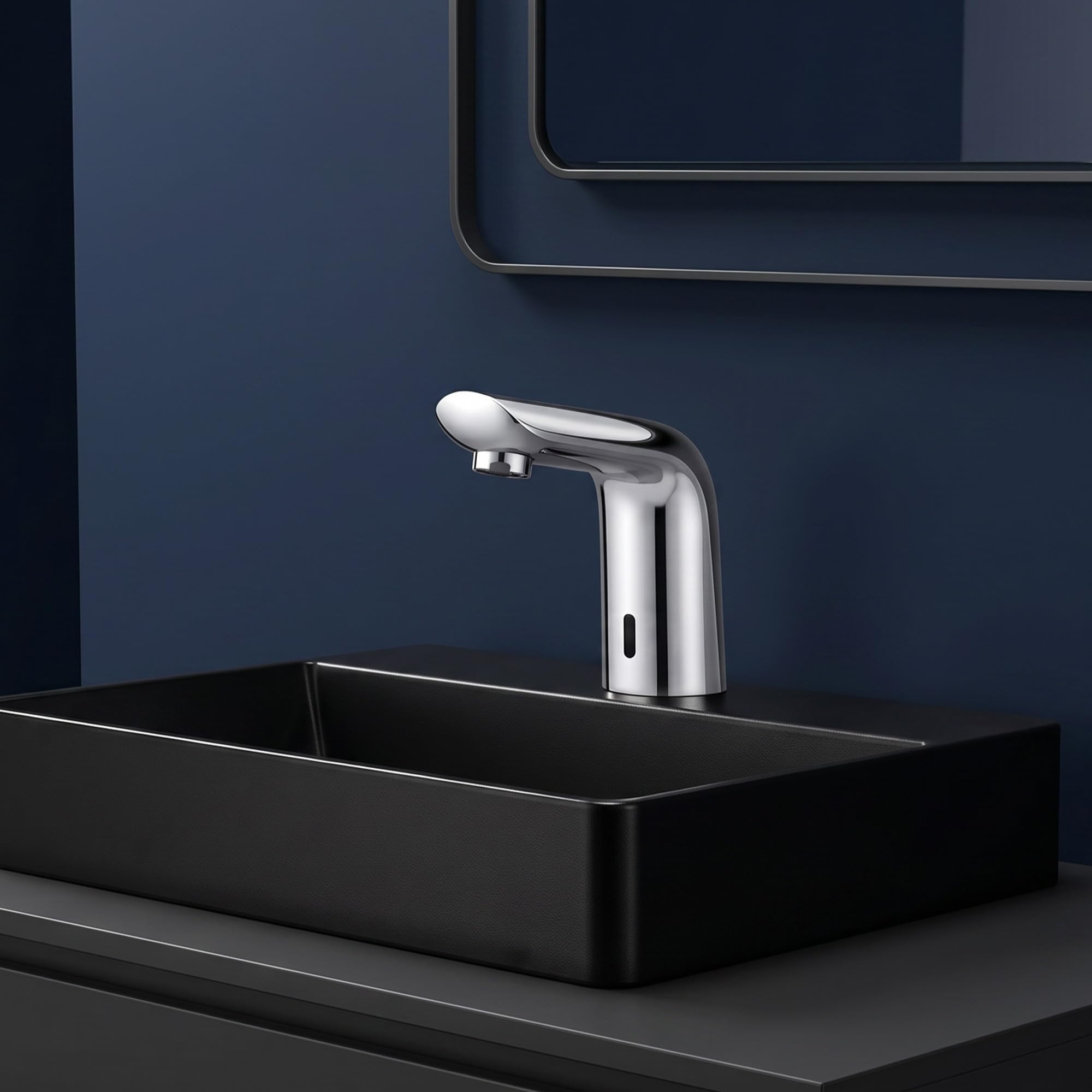 Hindware Touch Free Sensor Pillar Tap F240003CP for Bathroom | Made of Brass | Infra Red Sensor | Water Saving | Fluid Sensible Range | 12-Year Manufacturer Warranty-image-7