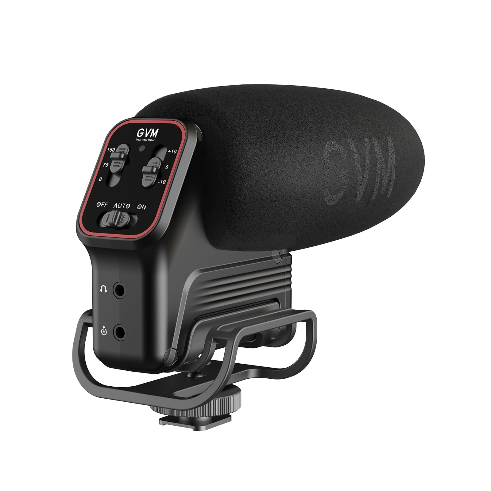 GVM Camera Microphone for PC Computer and Smartphone, Plug and Play, Video Mic with Low-Cut Filter & 3-Level Gain Control for Gaming, Streaming, Podcast, YouTube, Recording, Interviews, Vlogging-image-34