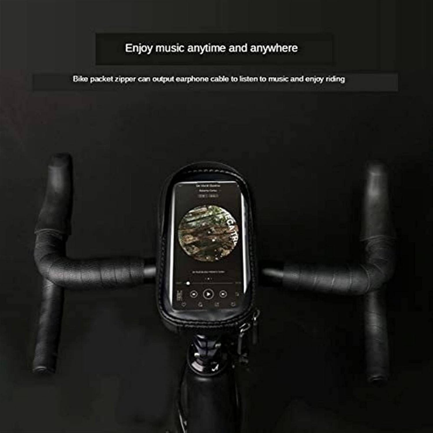 EVA Bicycle Bag, Touch Screen Mobile Phone Bag, Mountain Bike Bicycle Handlebar Bag, Riding Handlebar Bag Equipment