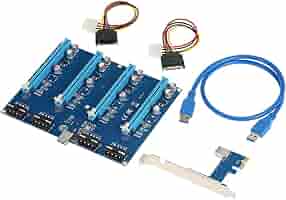 12点 新品 PCI-Eライザーカード (x1 to x16)マイニング用 65076509446_1.jpg