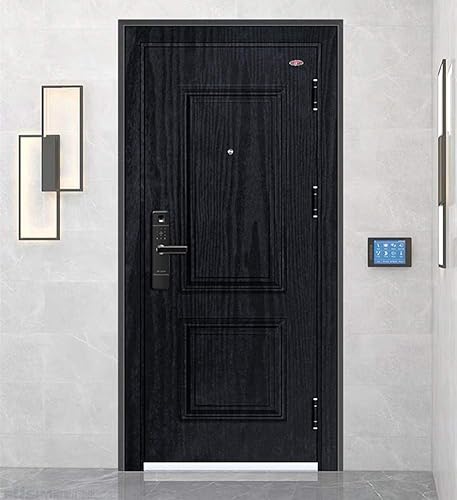 Miniatura 3 de Yancorp - Papel tapiz de vinilo con textura de madera de fibra negra y blanca, acabado en mate, rollo de vinilo autoadhesivo para forrar encimeras y